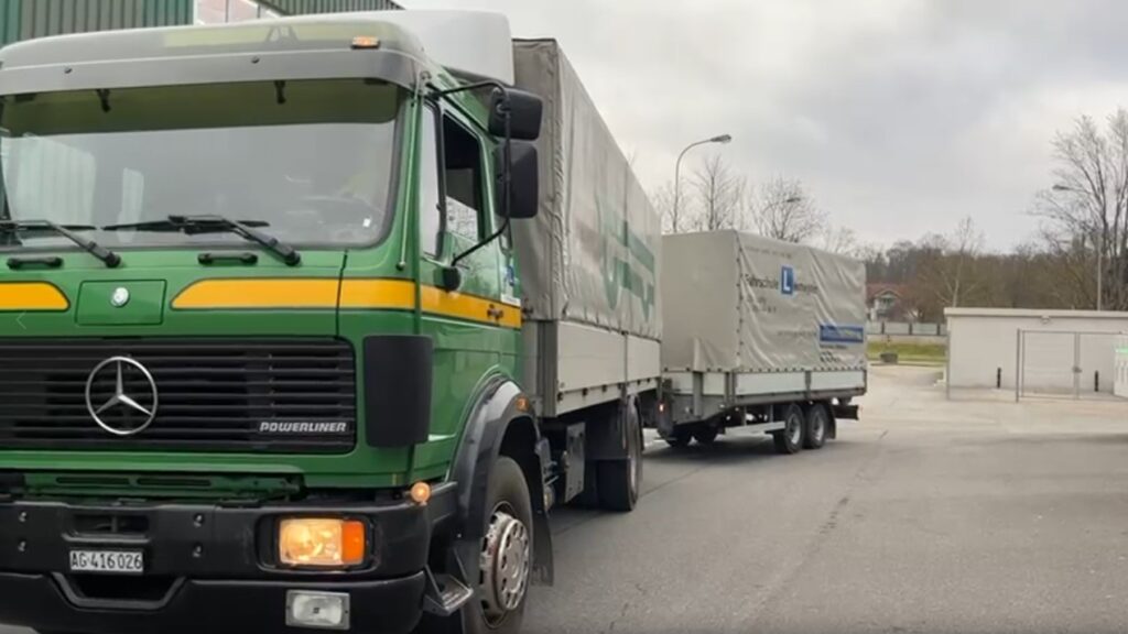 Lastwagen Fahrschule Kategorie CE